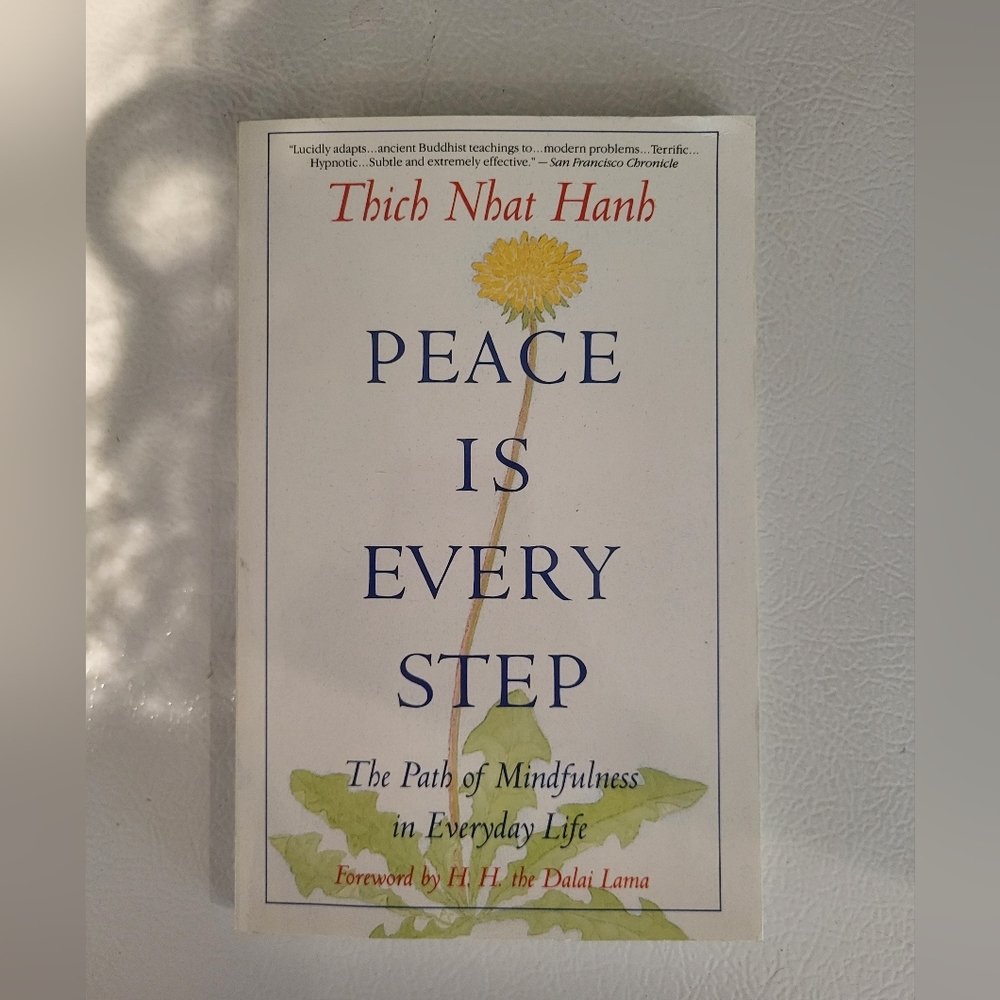 SOFT COVER BOOK: Peace is at Every Step by Thich Nhat Hanh